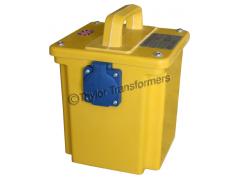 PT1500/1 - 1.5KVA 110V - 230V STEP UP TRANSFORMER WITH 1 x 13A OUTPUT SOCKET